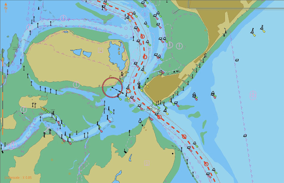 Ship Navigation Charts
